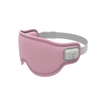 EyeSleep 石墨烯震動溫熱舒眠眼罩 可拆洗 眼部按摩 TS-077 (粉/藍)