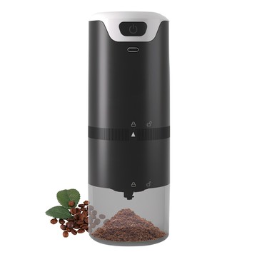 無線可調節電動咖啡磨豆機  黑色  無線便攜，粗細可調，陶瓷磨芯  1台  25g