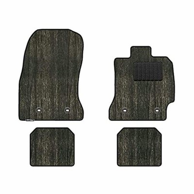 Hotfield トヨタ ８６ フロアマット/木目 ウッド ダークウッド
