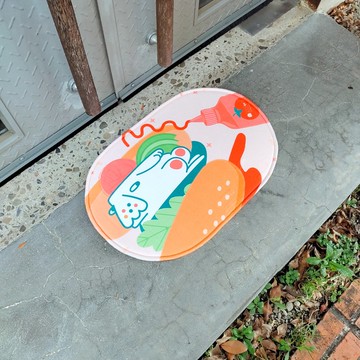 狗屁堡 搞笑地墊 搞怪地墊 造型地墊 創意腳踏墊 除舊佈新 聖誕節