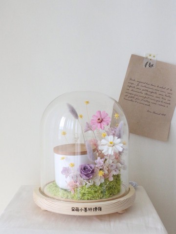 【設計款花盅】寵物永生花 沈浸式花園 永生花骨灰罐 寵物骨灰花