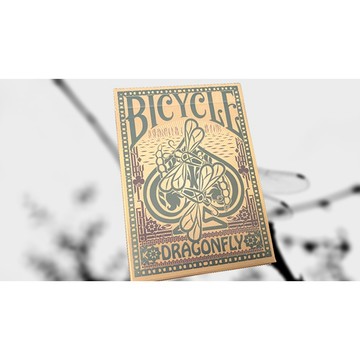 【USPCC 撲克】Bicycle Dragonfly 棕Tan及藍綠色Teal，共二色