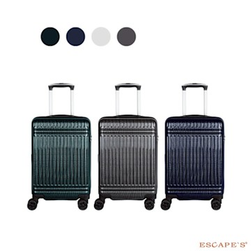 日本 ESCAPES 19.5吋 格紋拉鍊登機箱