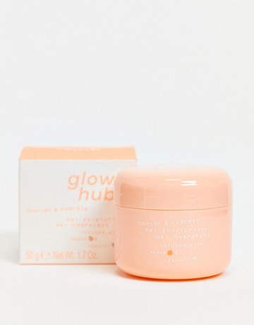Glow Hub Nourish & Hydrate Gel Moisturiser-Clear