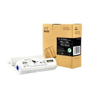 普貼 適用愛普生PRO100寬幅彩色標簽機碳帶100mm*30米PT-R1BNA