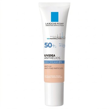 LA ROCHE POSAY 理膚寶水 台灣公司貨 全護清爽防曬BB霜 SPF50+ PA++++  01 自然色  30ml  1條