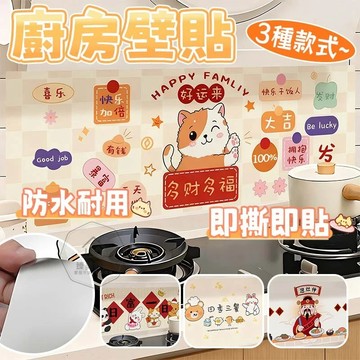 台灣出貨🛒廚房壁貼 防油貼 防油壁貼 廚房防油貼紙 廚房防油貼 創意壁貼 廚房布置 防水貼 透明貼 瓷磚貼 耐高溫 壁貼