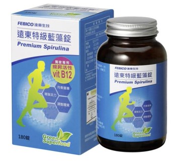 美生藥局｜【遠東生技】特級藍藻錠500mg 180錠