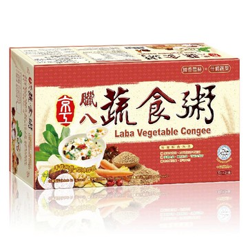 【京工】 臘八蔬食粥 32 g*24包/盒 即沖即飲 沖泡粥 常温 素食
