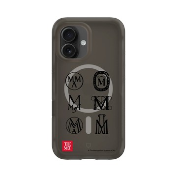 iPhone 16 AirX 本質黑 - The MET - THE MET 復古 logo