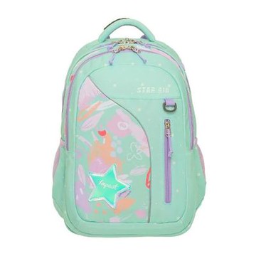 【IMPACT 怡寶】STARAIR系列成長型護脊書包-粉綠 /個 IM00303TG