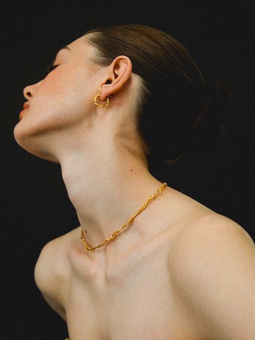 Essential Line 01N Necklace_ Gold