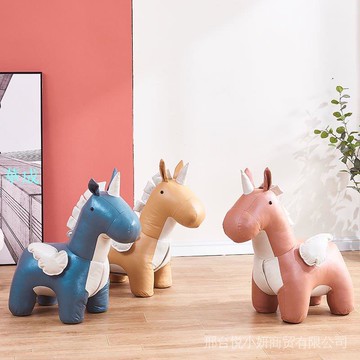 看門狗凳子兒童沙發坐凳懶人長頸鹿坐凳網紅法鬥狗休閒入門家居 PDV8