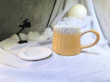 黃昏跳刀山形杯-約330ml,茶杯,馬克杯,水杯,咖啡杯