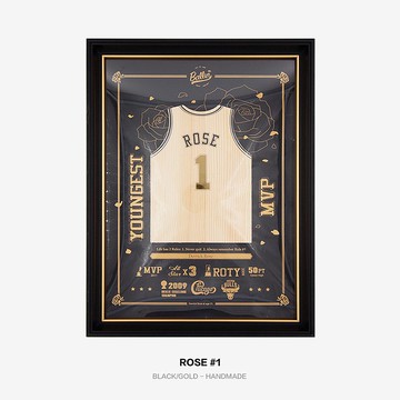 木球衣掛畫 - ROSE #1