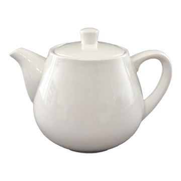 TATUNG 大同磁器 全瓷茶壺  白色  650ml  1組
