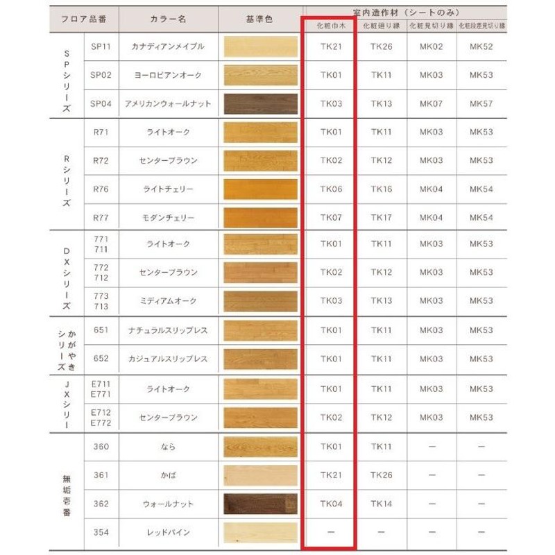 東洋テックス 化粧巾木 9×60×3950mm 1ケース10本入り ＴＯＹＯＴＥＸ