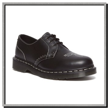 【DR. MARTENS】馬汀大夫 3孔馬汀鞋 1461 GA WANAMA BLACK