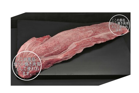 佐賀牛ヒレ焼き肉用600g (H065139)