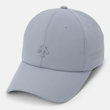 DESCENTE 迪桑特 帽子 運動帽 棒球帽 遮陽帽 快排 TRAINING TOUGH WOVEN CAP 灰 SR123TCP10-GRY0