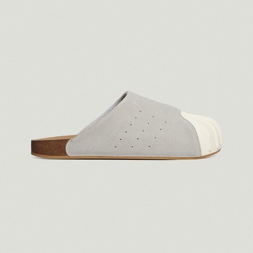 adidas 愛迪達 懶人鞋 Adimule Superstar 男鞋 女鞋 穆勒鞋 灰 LC0422