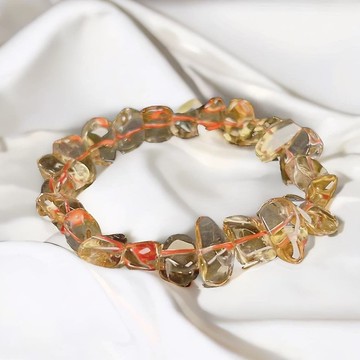 天然黃水晶手鏈| 天然水晶 | 送禮