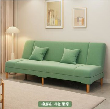 沙发小户型客厅简约现代奶油风2023新款出租房简易沙发床摺疊两用