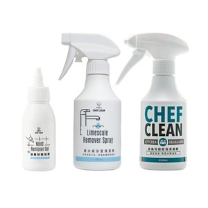 【淨毒五郎】除黴凝膠 100g+除水垢 300ml+去油污清潔慕斯 300ml