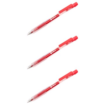 KaCO TURBO 速乾彩虹中性筆 一體式防滑筆握 彈性筆夾設計 簡約便攜 10g/支  牛奶粉  3支