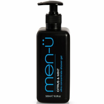 men-ü Citrus and Mint Shower Gel 500ml - With Pump