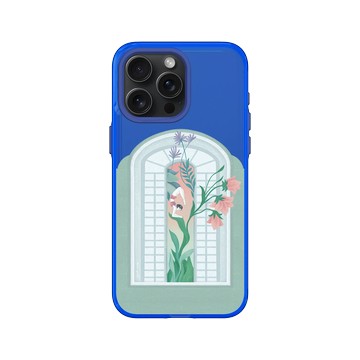 iPhone 15 Pro Max Clear 激光藍 - 欣蒂小姐 Miss Cyndi - 女子堅柔