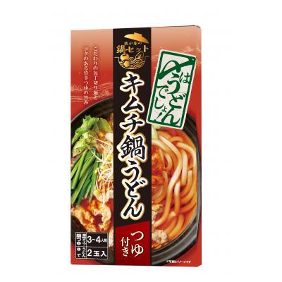 キムチ鍋うどんセット３〜４人前 30箱セット 麺類 饂飩 蕎麦 ご挨拶品にぴったり 食品ギフト 販促品 景品 ノベルティ 記念品