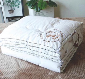 【恩可居家】紐西蘭小羔羊毛被 (雙人) 6尺X7尺/180x210cm-台灣製