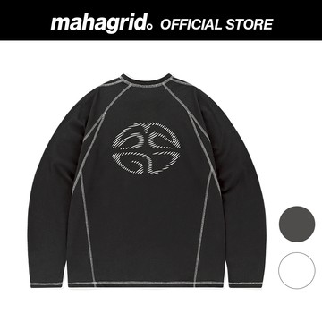 [MAHAGRID] 彎曲針跡 LS T 恤CURVED STITCH LS TEE