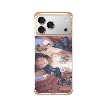 iPhone 17 Pro Max ClearX (MagSafe 兼容) 暖透橘 - Janice Sung - 天使的安慰