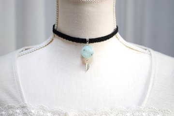 樹脂藝術 方形吊墜・夜色深處