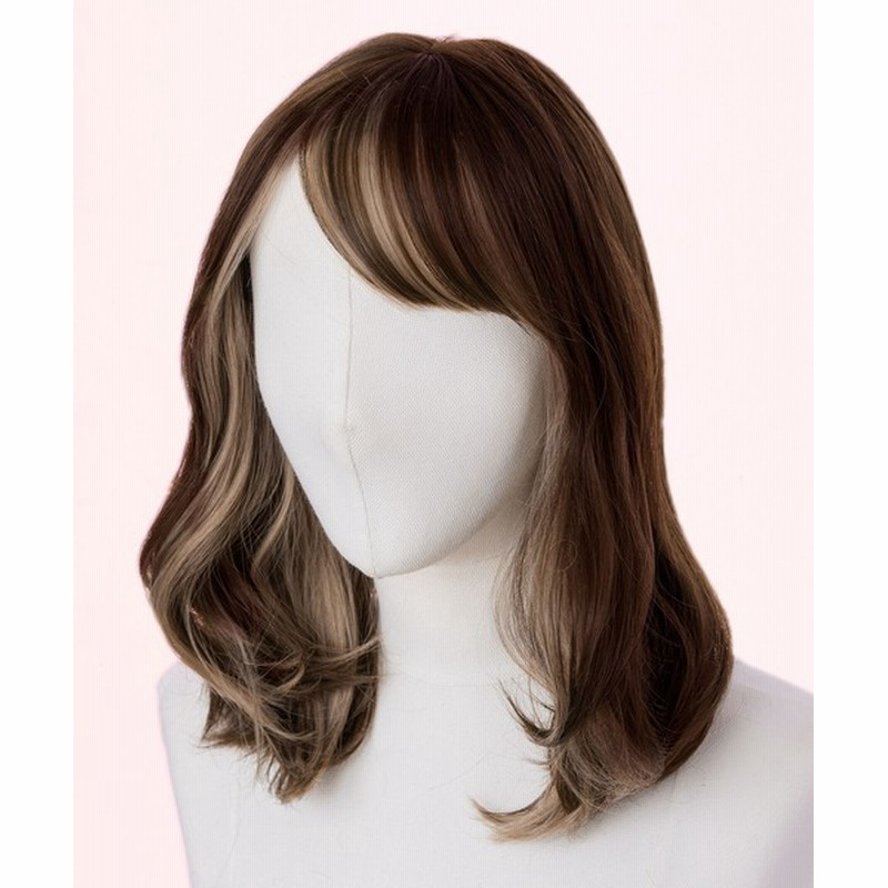Lineastoria フルウィッグ ミディアム インナーカラーウェイブミディ Women ヘアアクセサリー ウィッグ 通販 Lineポイント最大0 5 Get Lineショッピング
