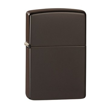 【ZIPPO】ZIPPO 49180 #棕色亮漆(素面)防風打火機