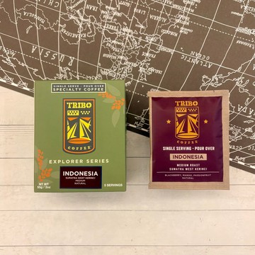 印尼 蘇門答臘 克里西山谷 日曬 中焙濾掛式咖啡 (5入/10入)