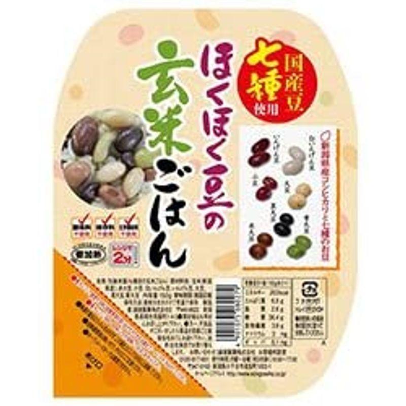 越後製菓 ほくほく豆の玄米ごはん 150g×12個入×(2ケース)
