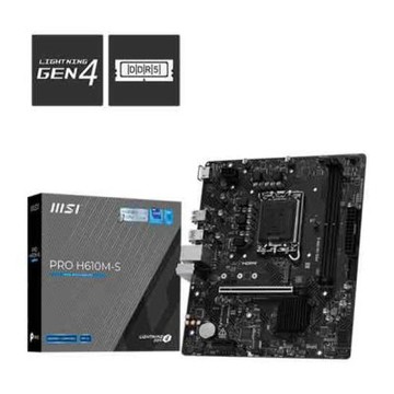 MSI微星 PRO H610M-S (DDR5) 主機板