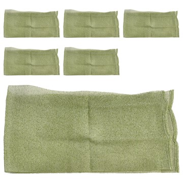 粉彩小兔 環保紗沐浴巾 加長款 去角質 節省沐浴乳 30 x 100 cm 台灣製造  6包  1條