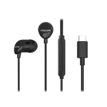 PHILIPS 完美氣密高音質入耳式Type-C有線耳機 TAE2146 附麥克風 (2入)
