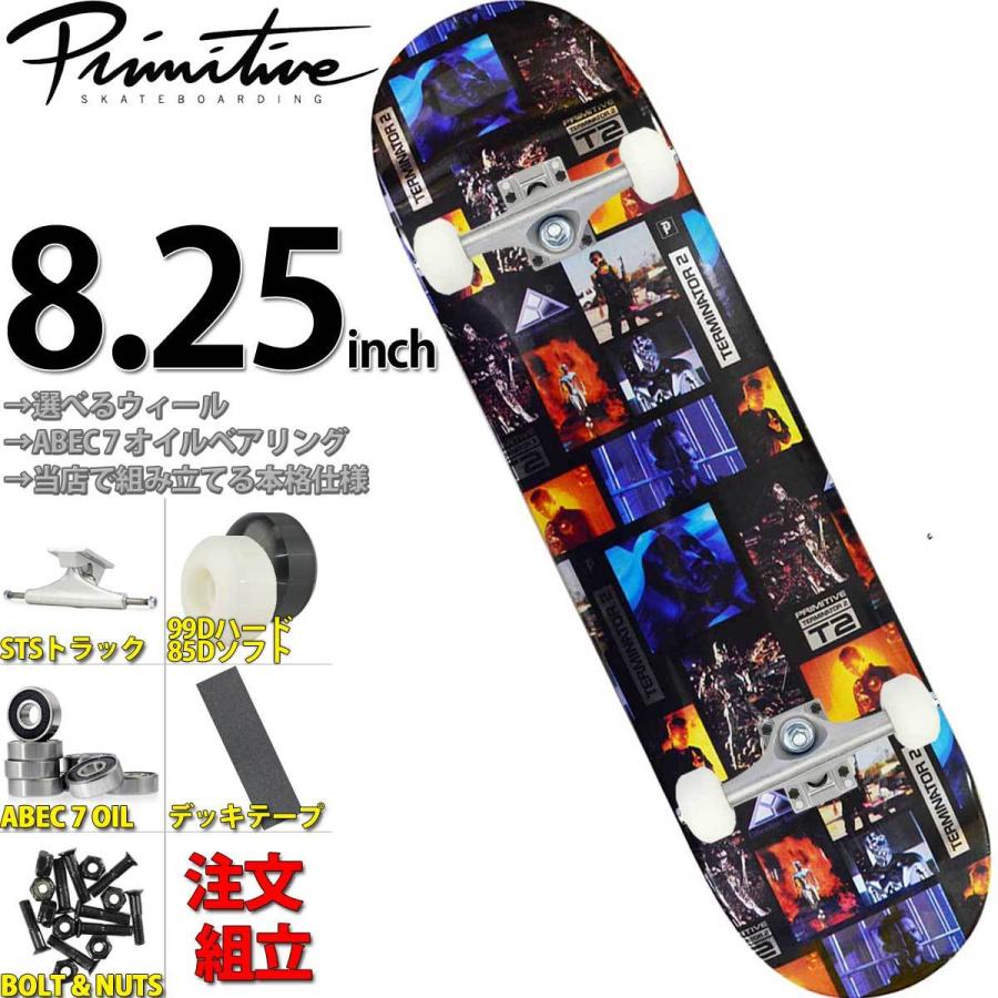 プリミティブ 8.25 インチ スケボー コンプリート Primitive