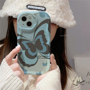 創意藍蝴蝶 Vivo Y28S Y29S Y50 Y39 Y38 Y36 Y28 Y18 Y78 Y55 手機殼