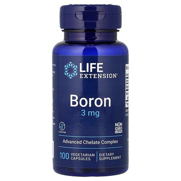 Life Extension, 硼，3 微克，100 粒素食膠囊