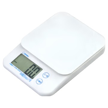 dretec 巴克特 高精度玻璃廚房料理電子秤 KS-515DWTKO  最大計量5kg，最小表示0.1g  1個