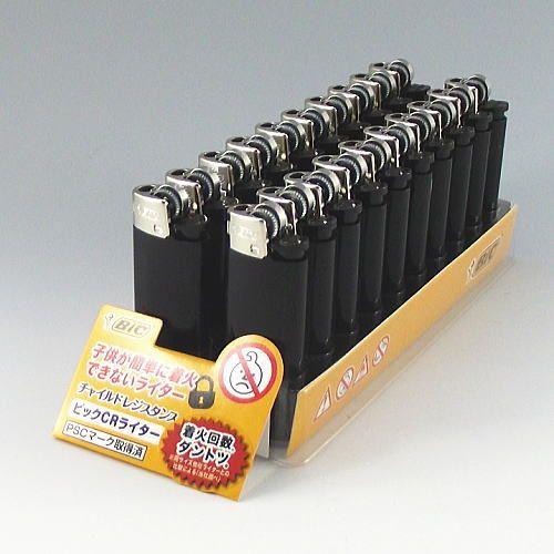 BICミニライター】ビック 新J5ミニBICライター 黒 ブラック20個