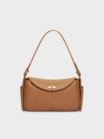 S'AIME Prime頭層真皮轉鎖挂耳軟包