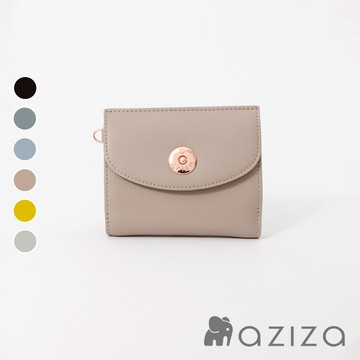 aziza OLA釦式短夾